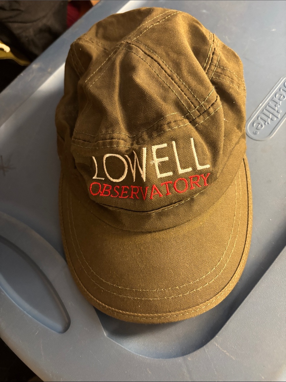Lowell Observatory Embroidered Olive Cap